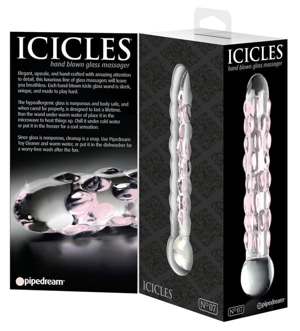 ICICLES NR. 7 GLAS DILDO