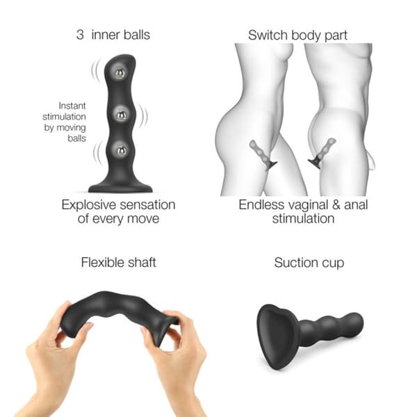 DILDO GEISHA BALLS SORT - M