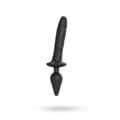 Miniatyrbild 1 av 2: SWITCH PLUG-IN REALISTIC DILDO BLACK - XXL