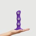 Miniatyrbilde 2 av 2: DILDO GEISHA BALLS LILLA - M