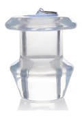 Miniatyrbild 2 av 2: Ass Bung Clear Hollow Anal Dilator with Plug - XL
