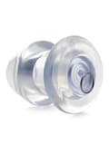 Miniatyrbild 1 av 2: Ass Bung Clear Hollow Anal Dilator with Plug - XL