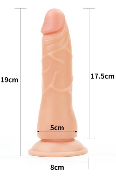 Lovetoy Easy Strapon Set 19 cm Strap-on med sele