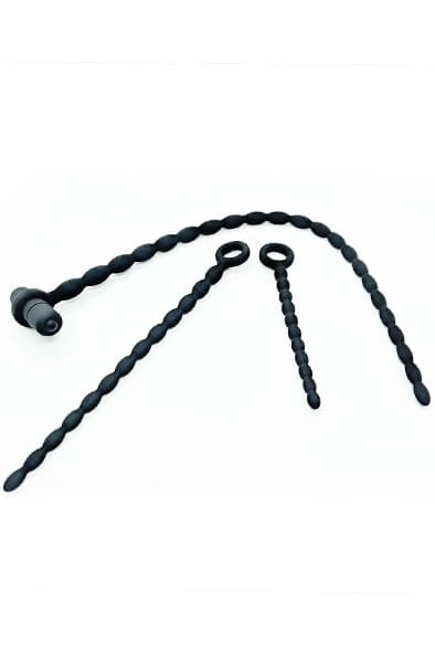 Dilator Set with Vibrating Bullet Dildo med vibrator