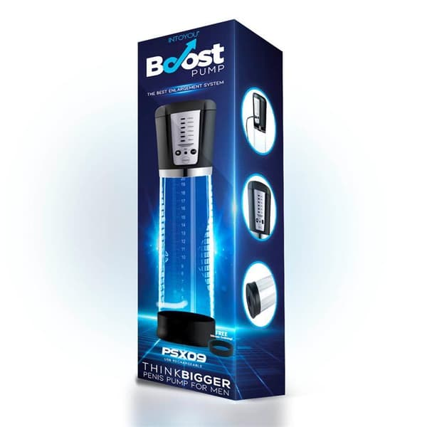 Automatisk penispumpe med skærm PSX09 USB