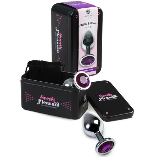 SECRETPLAY ANAL PLUG PURPLE S