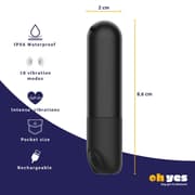 Bullet Vibrator - Mini vibratorer til kvinder - Klitoris stimulator - 10-trins minivibrator - NOVA