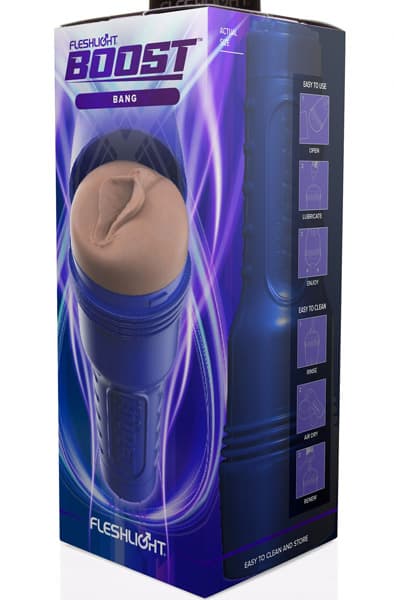 Fleshlight Boost Bang Light Medium Flesh Fleshlight