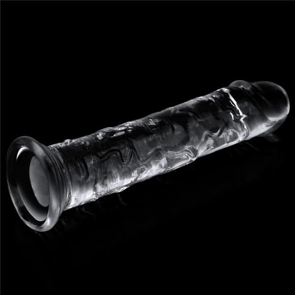 LOVETOY FLAWLESS DILDO 18CM – GENNEMSIGTIG