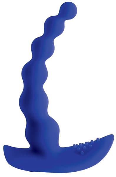 Evolved Gender X Beaded Pleasure Analkuler med vibrasjon