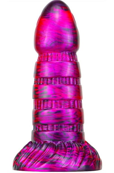 Metallic Fantasy Dildo Torff Purple/Black 19cm Dragon dildo