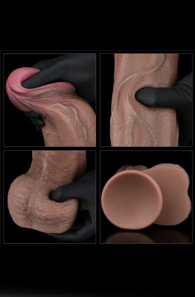 Lovetoy Dual Layered Silicone Cock XXL 33 cm