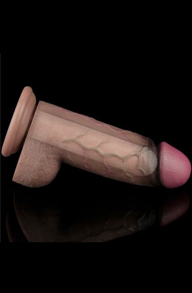 Lovetoy Dual Layered Silicone Cock XXL 24,5 cm