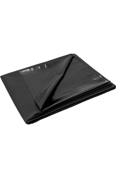 Kiotos Bed Sheet Cover Thin Black 220 x 130 cm