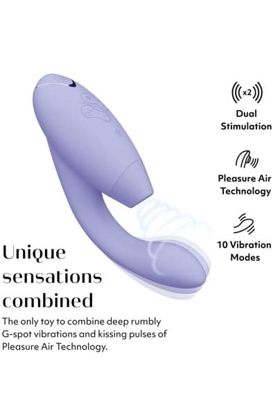 Womanizer Duo 2 Lilac Air pressure vibrator