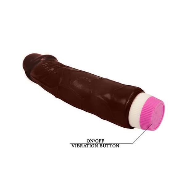 BAILE WAVES OF PLEASURE VIBRATOR 19.5 CM – BRUN