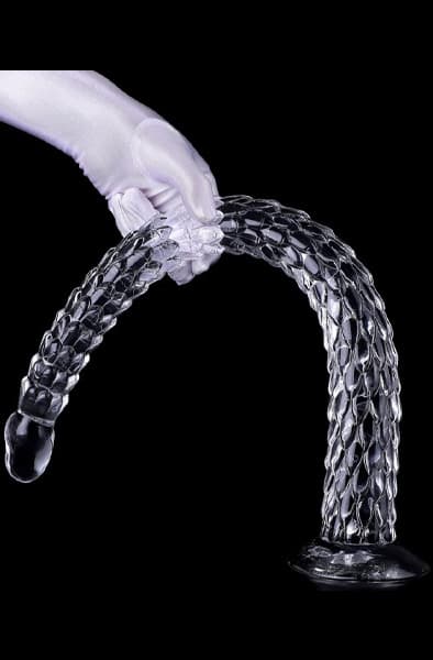 Armak Long Transparent Dildo 45 cm Extra pitkä anaalidildo