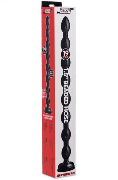 Hosed Beaded Anal Snake Anal Dildo 50 cm Ekstra lang analdildo