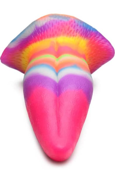 Unicorn Tongue Glow-in-the-Dark Dildo 21 cm Dragon dildo