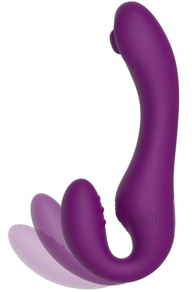 XOCOON Strapless Strap-On Pulse Vibe Strap-on