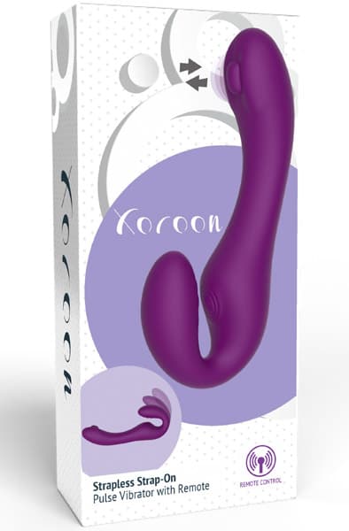 XOCOON Strapless Strap-On Pulse Vibe Strap-on