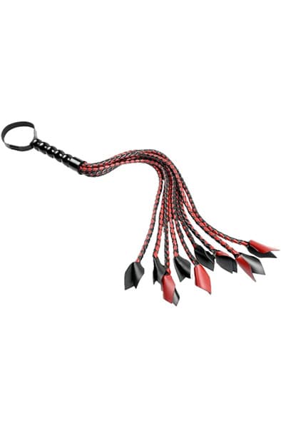 Sportsheets Saffron Braided Flogger 61 cm Flogger