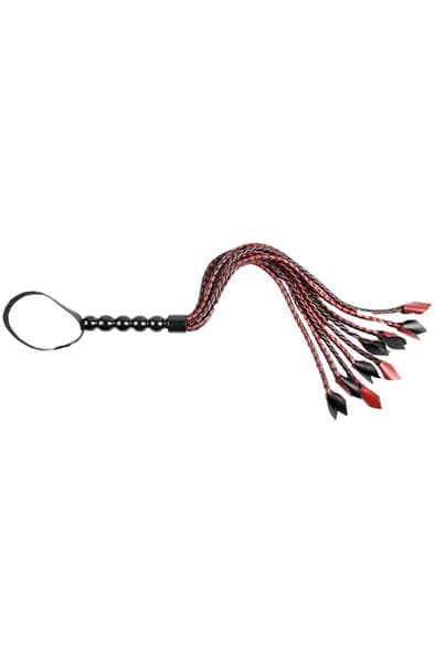 Sportsheets Saffron Braided Flogger 61 cm Flogger