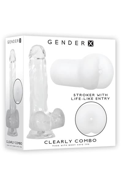Evolved Gender X Clearly Combo Stroker