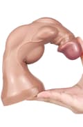 Miniatyrbilde 3 av 3: Monster Dildo Umik Light Brown 21 cm Monster dildo