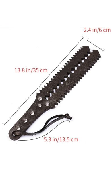 Paddle 6 Straps Sawtooth 35 cm Paddel