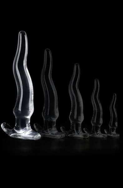 Transparent Lieps Plug XXL 34 cm Analdildo