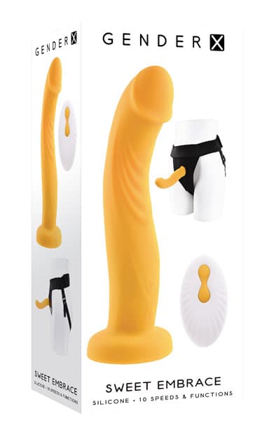 Evolved Gender X Sweet Embrace Strap-on med sele