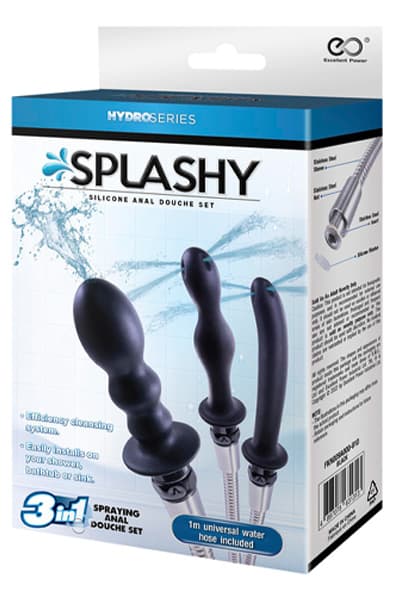 Splashy 3-in-1 Spraying Douche Set Analdusj