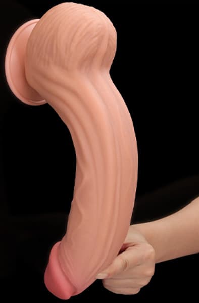 King Sized Sliding Skin Dual Layer Dildo 31 cm XL dildo