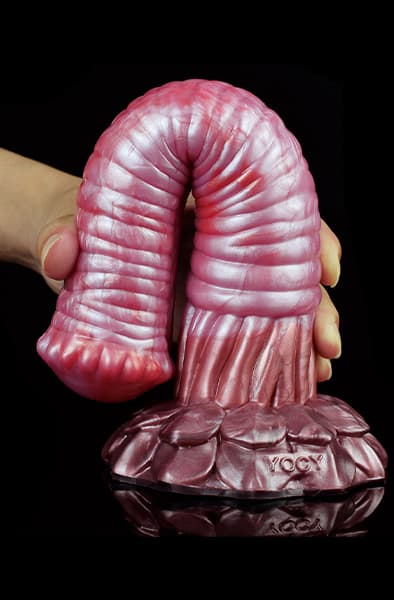 Pink Alien Tork Metallic Dildo 27 cm Dragon dildo