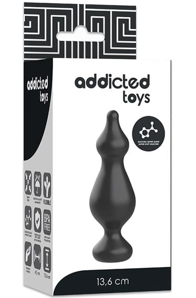 Addicted Toys Anal Sexual Plug 13,6 cm Analplugg