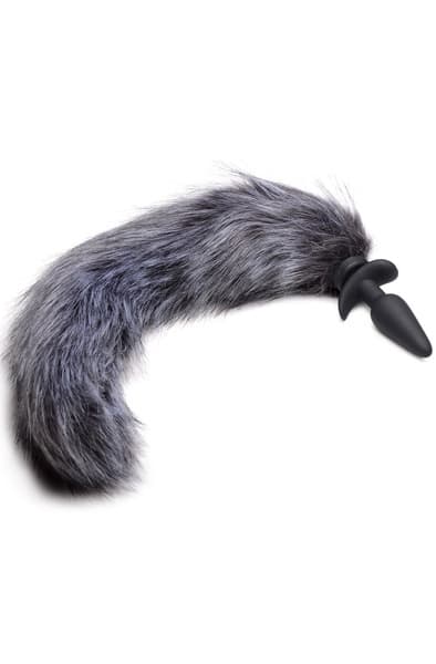 Tailz Vibrating Anal Plug & 3 Tails With Remote Control Analplug pakke