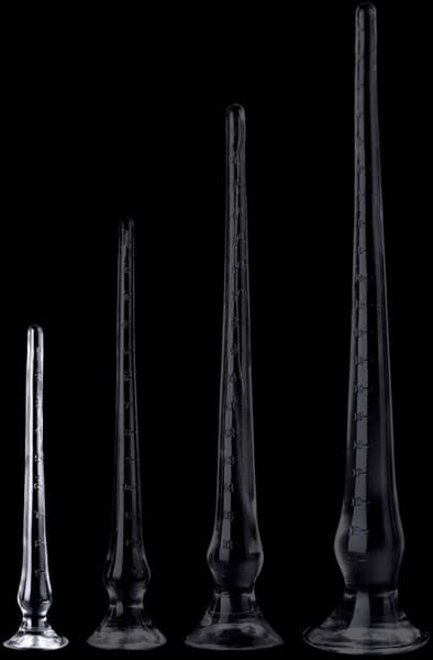 Koxor Long Transparent Dildo Koxor 30 cm Ekstra long analdildo