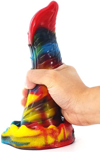 Wolorz Dildo Multicolour 22,5 cm Dragon dildo