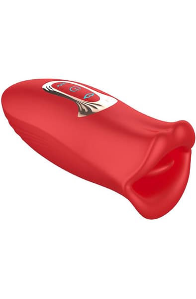 Ember Licking & Vibrating Mouth Shape Massager Klitoris stimulator