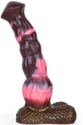 Miniatyrbilde 1 av 5: Pink Alien Arhulf Dildo 23,8 cm Dragon dildo