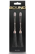 Miniatyrbillede 2 af 3: Bound Nipple Clamps T1 Black Brystvorteklemmer