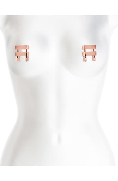 Bound Nipple Clamps V1 Rose Gold Nänni puristimet