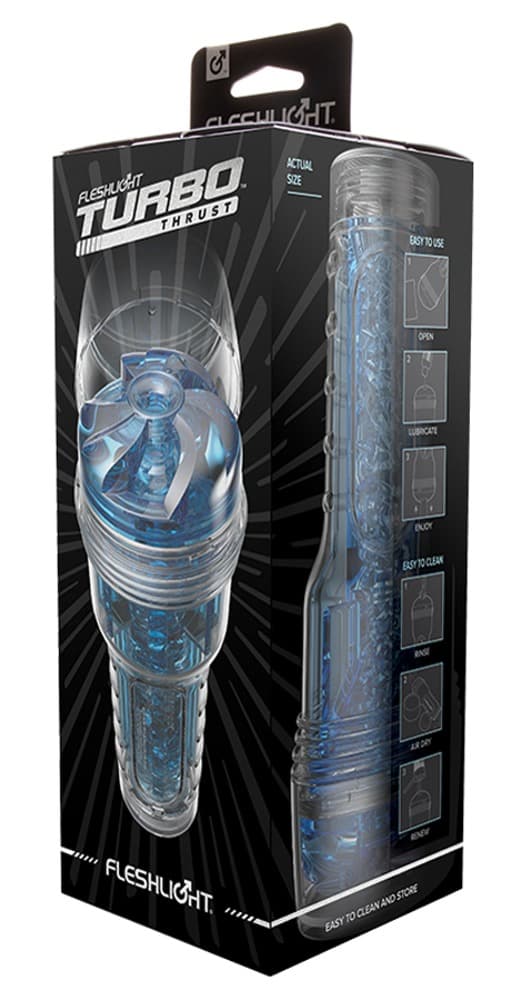 FLESHLIGHT TURBO THRUST BLUE ICE MASTUBATOR