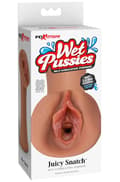 Miniatyrbillede 4 af 4: Pipedream Extreme Wet Pussies Juicy Snatch Tan Lommefisse