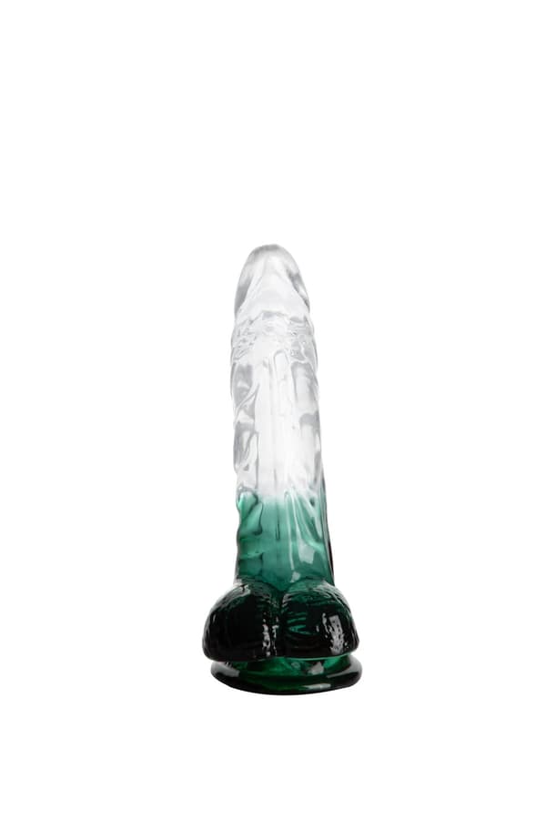Crystal Pleasures Dual Color Curved 18cm Green