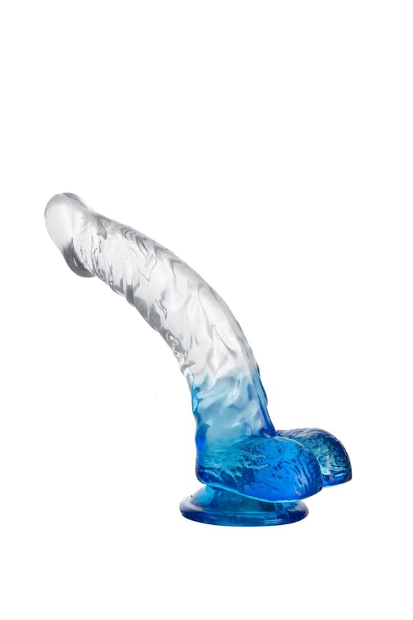 Crystal Pleasures Dual Color Curved 18cm Blue
