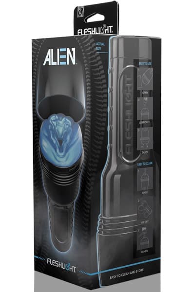 Fleshlight Freaks Alien Blue Metallic Fleshlight
