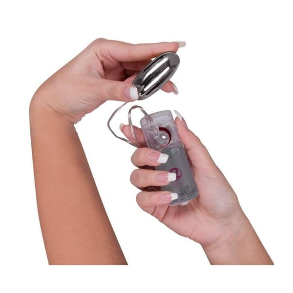 You2Toys - Silverstar Vibrerande Ägg med Fjärrkontroll