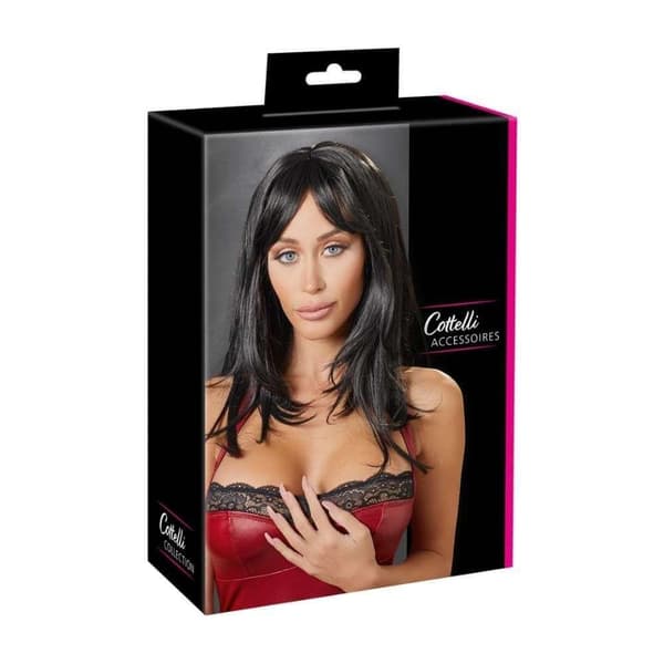 Wigged Love - Naturtrogen Svart Peruk